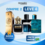 4 Perfumes Masculinos TESTER (100ml) - 1 Million | Y Yves Saint Laurent | Scandal | Eros Versace (5 Anos Armazém do Perfume)
