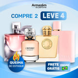 4 Perfumes Femininos TESTER (100ml) - La vie est belle | Linterdit | Burberry Her | Burberry Goddess (5 Anos Armazém do Perfume)