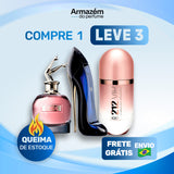 3 Perfumes Femininos TESTER (100ml) - Scandal | Good Girl | 212 Rose (5 Anos Armazém do Perfume)