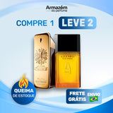 2 Perfumes Masculinos TESTER (100ml) - 1 Million | Azzaro Pour Homme | (5 Anos Armazém do Perfume)
