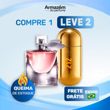 2 Perfumes Femininos TESTER (100ml) - 212 VIP | La Vie est Belle Feminino | (5 Anos Armazém do Perfume)