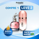 2 Perfumes Femininos (100ml) - 212 VIP Rosé | Scandal (5 Anos Armazém do Perfume)