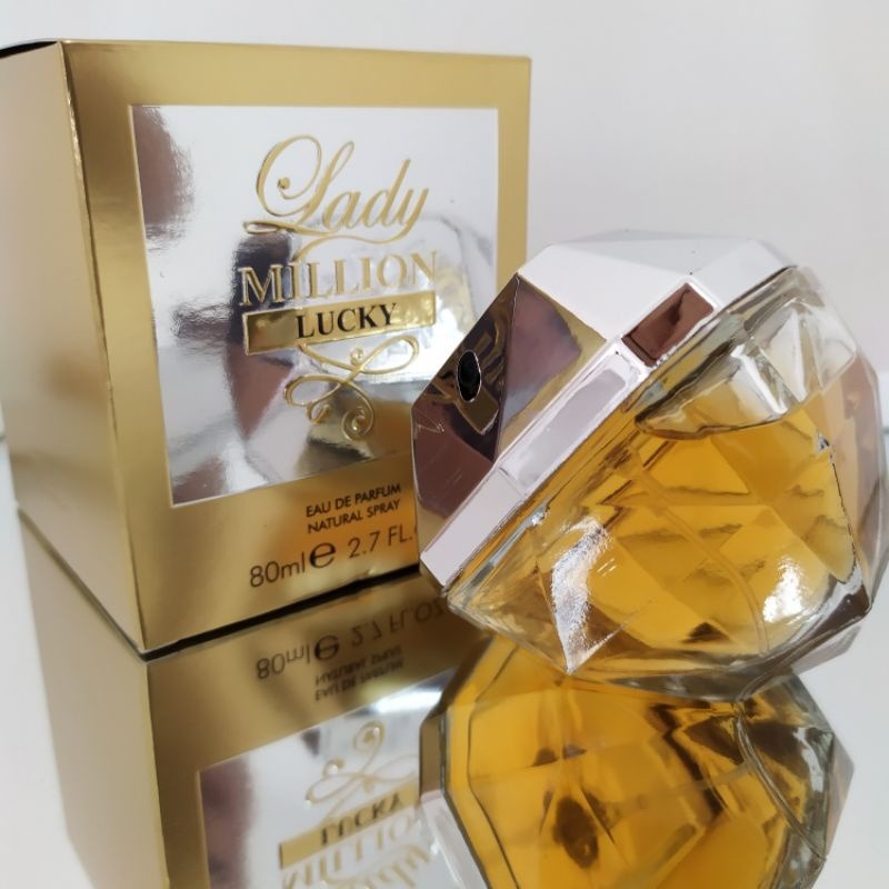 Perfume Femino Lady Million Paco Rabanne  Lucky - 80ml ( Frasco Original)