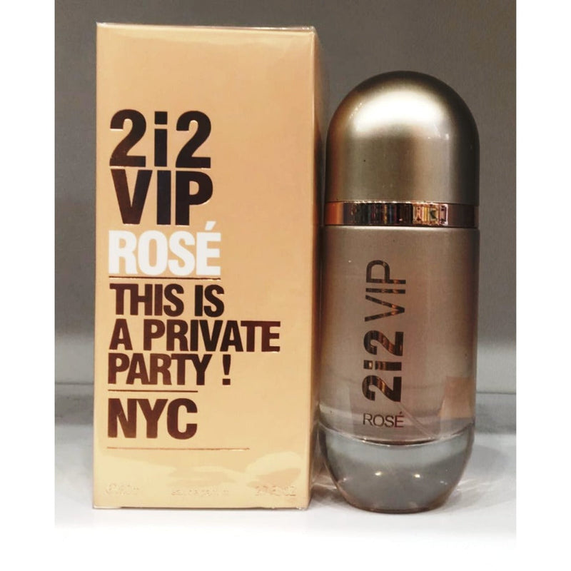 Perfume 212 VIP Rosé- Carolina Herrera Feminino 80 ml ( Frasco Original)